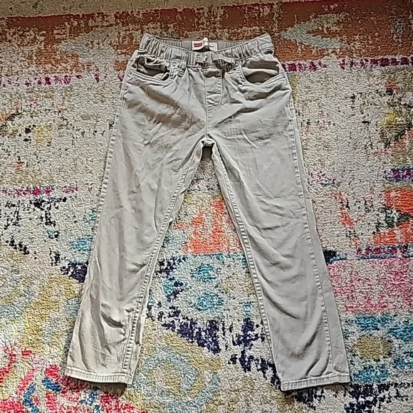 Boys Levi's pull on khaki pants - Picture 3 of 5